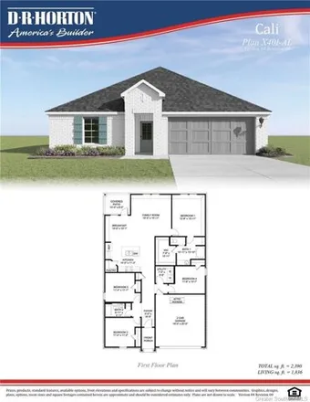 Buy this 4 bed house on Paisley Parkway in Sulphur, LA 70665