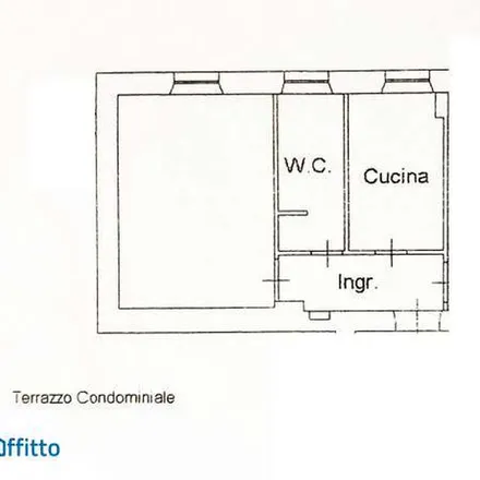 Rent this 1 bed apartment on Forno di Calabresi Antonio in Viale Giuseppe Mazzini 100, 03100 Frosinone FR