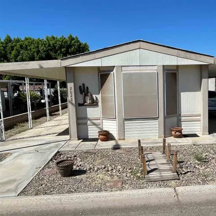 Buy this 2 bed house on 2028 South Whitewing Avenue in Yuma, AZ 85364
