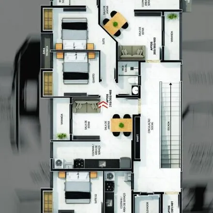 Buy this 3 bed apartment on Rua Anastácio Camilo de Oliveira in Jardim Oceania, João Pessoa - PB