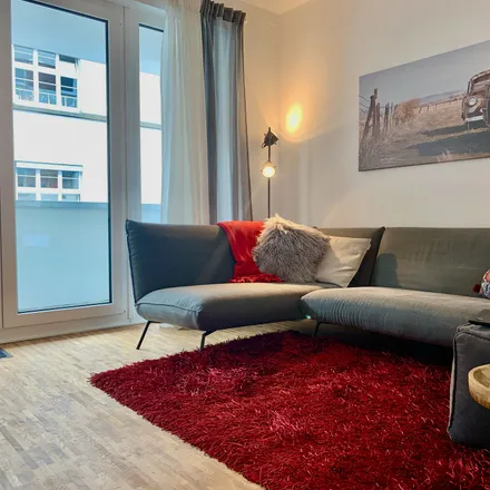 Rent this 1 bed apartment on Niddagaustraße 32 in 60489 Frankfurt, Germany