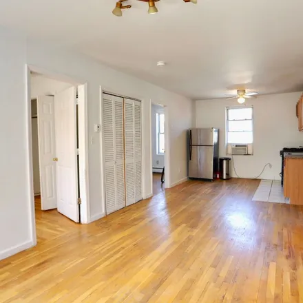 Rent this 2 bed apartment on 417 Manila Avenue in Jersey City, NJ 07302