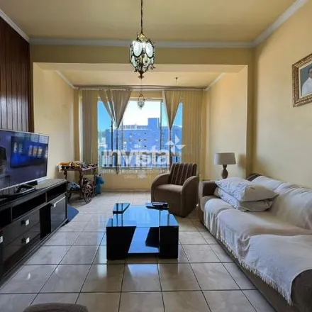Buy this 2 bed apartment on Rua Evaristo da Veiga in Campo Grande, Santos - SP