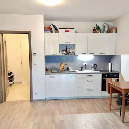 Rent this 1 bed apartment on Na Domovině 686/6 in 142 00 Prague, Czechia