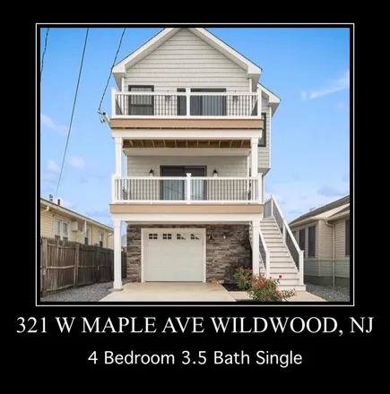 Buy this 4 bed house on 321 West Maple Avenue in Wildwood, NJ 08260