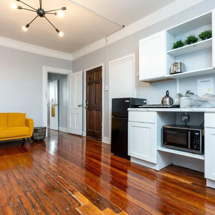 Rent this 1 bed apartment on 74 Cornelia Street in New York, NY 11221