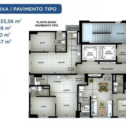 Buy this 1 bed apartment on Avenida Ayrton Senna da Silva in Piedade, Jaboatão dos Guararapes - PE