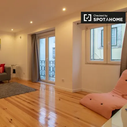 Rent this 1 bed apartment on BZa Sta Ma in Rua do Almada, 1200-260 Lisbon
