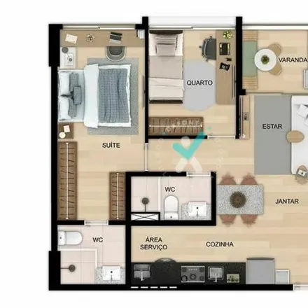 Buy this 1 bed apartment on Avenida Conselheiro Rosa e Silva 707 in Graças, Recife - PE