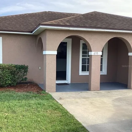 Rent this 4 bed house on 699 Bluebill Court in Polk County, FL 34759
