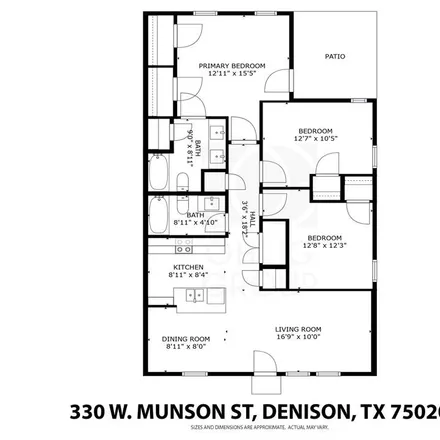 Image 2 - 330 West Munson Street, Denison, TX 75020, USA - Duplex for rent