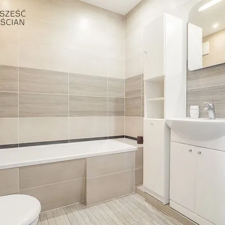 Rent this 1 bed apartment on Jana Nowaka-Jeziorańskiego 8 in 03-984 Warsaw, Poland