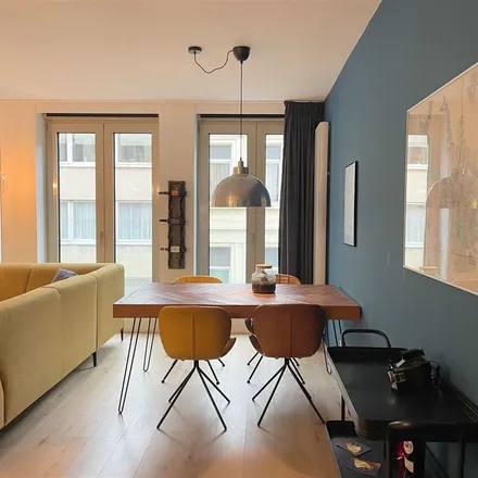 Rent this 1 bed apartment on Rijnpoortvest 2-4 in 2000 Antwerp, Belgium