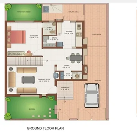 Rent this 3 bed house on  in Ahmedabad, Gujarat