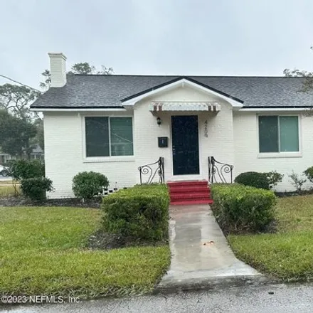 Rent this 3 bed house on 1498 Peachtree Street in Miramar Terrace, Jacksonville