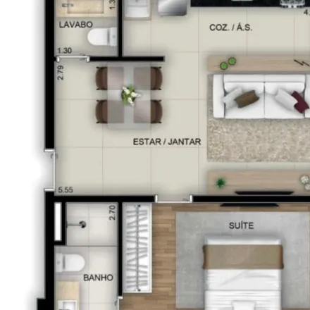 Buy this 1 bed apartment on Buena Vista Shopping in Rua T-61, Setor Nova Suiça