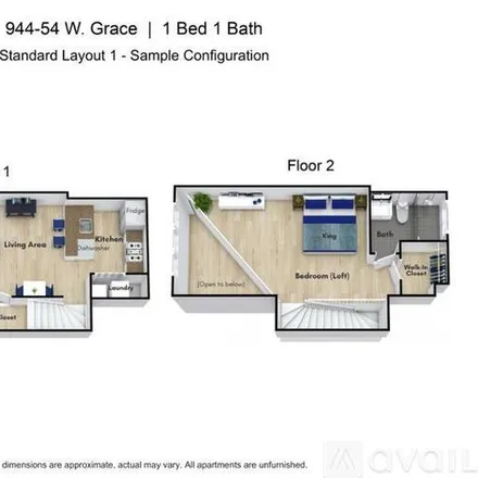Image 1 - 944 W Grace St, Unit CL-I202 - Apartment for rent