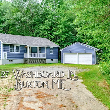 Buy this 3 bed house on 27 Washboard Lane in Buxton, 04093