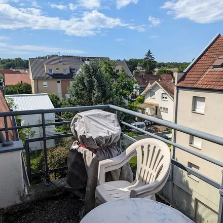 Rent this 3 bed apartment on 40 Rue de la Victoire in 68870 Bartenheim, France