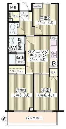 Image 2 - unnamed road, Kita-Karasuyama 6-chome, Setagaya, 157-0061, Japan - Apartment for rent