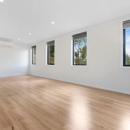 Rent this 3 bed townhouse on Stephenson Street in Springvale VIC 3171, Australia