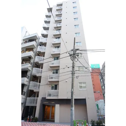 Rent this 1 bed apartment on 中央築地六郵便局 in Kyoryuchi Chuo-dori, Tsukiji