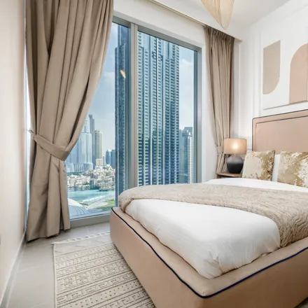Rent this 4 bed apartment on Al Mustaqbal Street in Downtown Dubai, Dubai