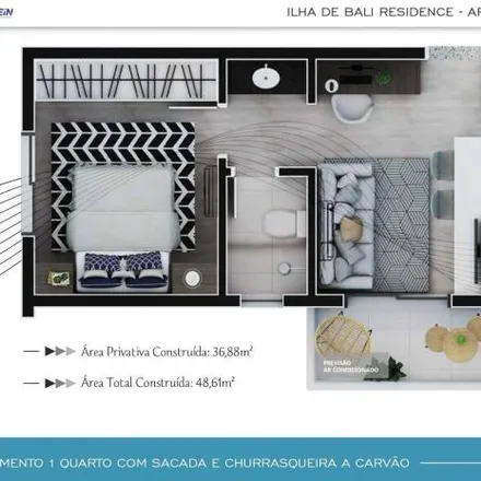 Buy this 1 bed apartment on Rua Reinaldino Schaffenberg de Quadros 209 in Alto da Rua XV, Curitiba - PR
