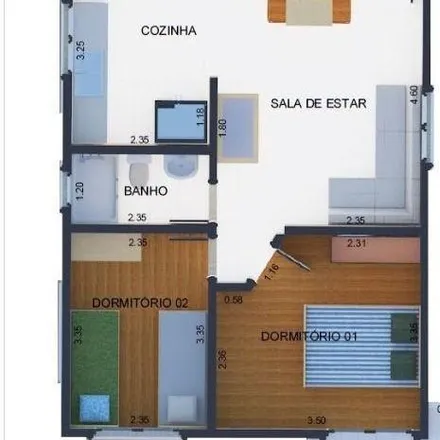 Buy this 2 bed apartment on Rua Uganda in Atalaia, Cotia - SP