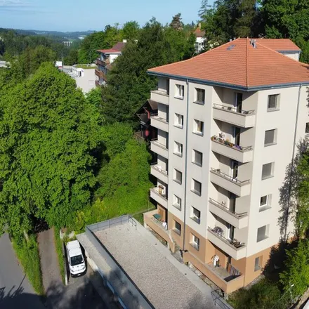 Rent this 4 bed apartment on Route de Marly 27 in 1700 Fribourg - Freiburg, Switzerland