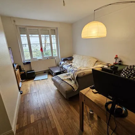Rent this 3 bed apartment on 32 Rue du Maréchal Leclerc in 71200 Le Creusot, France