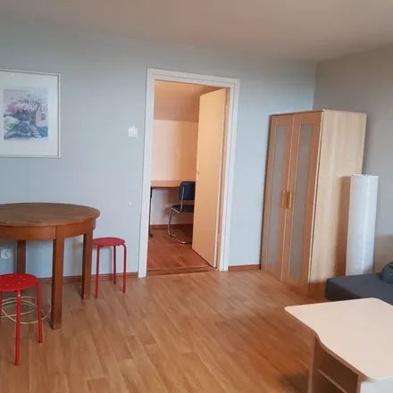 Rent this 1 bed apartment on Wólczyńska 3 in 01-908 Warsaw, Poland