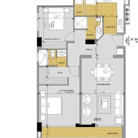 Buy this 2 bed apartment on Edificio Girasol in Oe2C, 170303