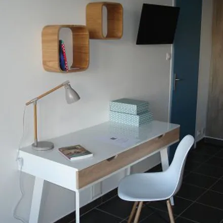 Rent this 1 bed apartment on 15 Avenue des Frères Lumière in 69008 Lyon, France