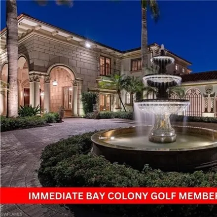 Buy this 6 bed house on Bay Colony Golf Club in Oakmoss Road, Collier County