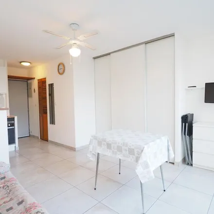 Rent this 1 bed apartment on Le Cormoran in Avenue Pierre Racine, 34280 La Grande-Motte