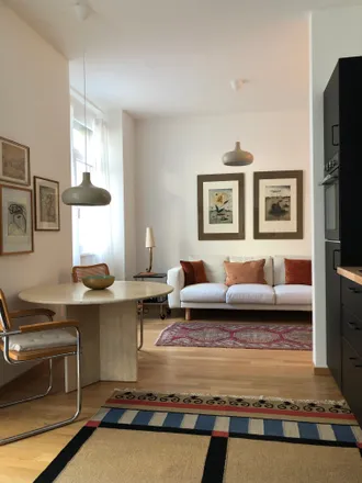 Rent this 1 bed apartment on Elbestraße 48 in 60329 Frankfurt, Germany