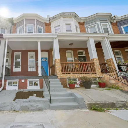 Rent this 2 bed townhouse on 1706 Poplar Grove Street in Baltimore, MD 21216