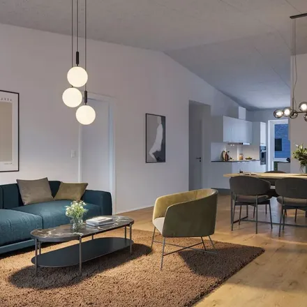 Rent this 3 bed apartment on Hedehuse in Hjortholmvej 60, 9530 Støvring
