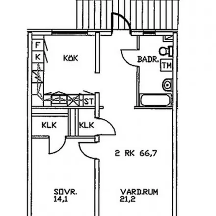 Image 2 - Västeråsleden, 735 36 Surahammar, Sweden - Apartment for rent
