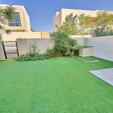 Rent this 3 bed townhouse on Hayat Boulevard in Al Yalayis 2, Dubai