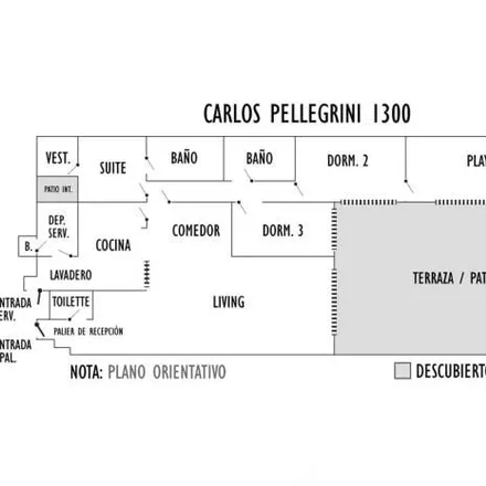 Buy this 4 bed apartment on Carlos Pellegrini 1351 in Retiro, C1059 ABD Buenos Aires