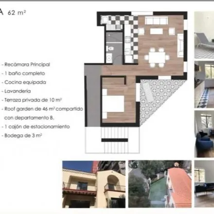 Rent this 1 bed apartment on BMW Servicio Central Polanco in Calle Francisco Petrarca 258, Miguel Hidalgo