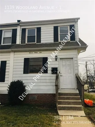 Rent this 1 bed townhouse on Sharon Hill in North Clifton Avenue, Delaware County