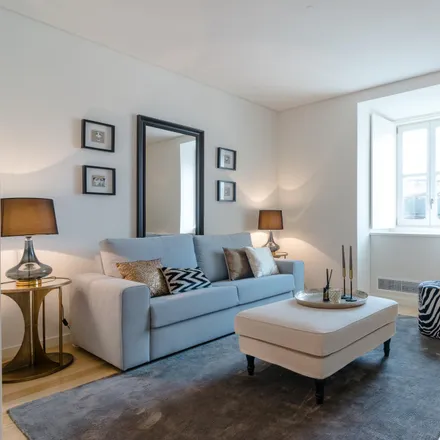 Rent this 1 bed apartment on Rua do Passadiço 22 in 1150-253 Lisbon, Portugal