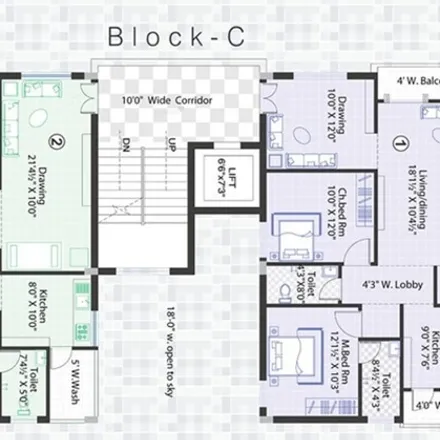 Image 7 - unnamed road, Ward 15 Vanasthalipuram, Hyderabad - 500074, Telangana, India - Apartment for sale