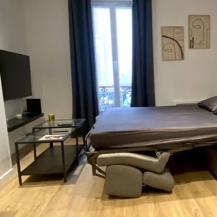 Rent this studio apartment on Parvis du Tribunal de Paris in 75017 Paris, France
