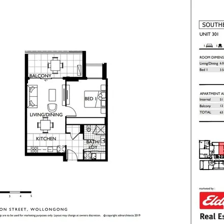 Image 4 - Southbank Apartments, Beatson Street, Wollongong NSW 2500, Australia - Apartment for rent