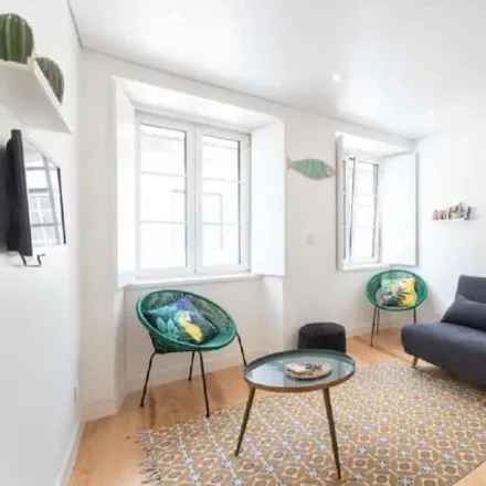 Rent this 1 bed apartment on Rua da Rosa 109 in 111, 1200-383 Lisbon