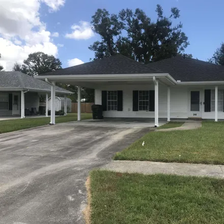 Rent this 3 bed house on 239 T Leigh Drive in Terrebonne Parish, LA 70364
